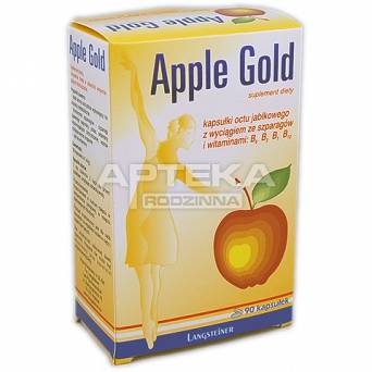 Apple Gold z octu jabłkowego 90 kapsułek