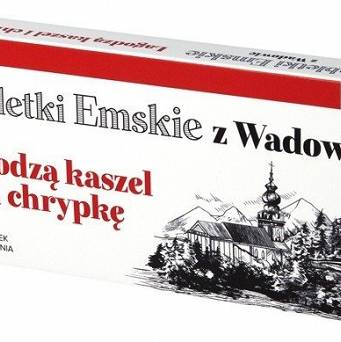 Tabletki Emskie z Wadowic 12 pastylek do ssania