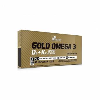 OLIMP GOLD OMEGA 3 D3+K2  ZDROWE SERCE KOŚCI 60 kapsułek