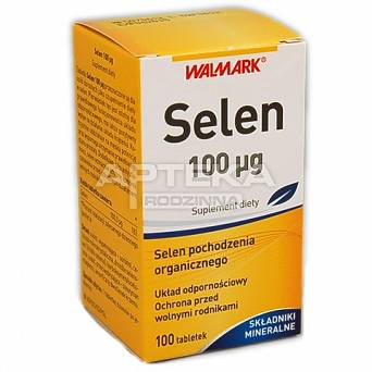Selen 100mcg 100 tabletek Walmark