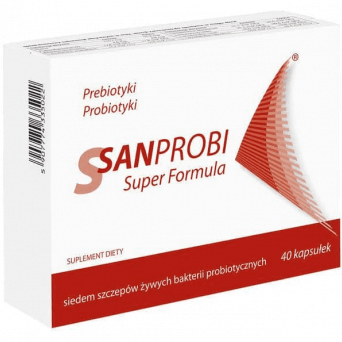 Sanprobi Super Formula 40 kapsułek 