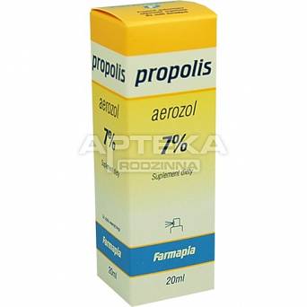Propolis 7% roztwór aerozol 20 ml