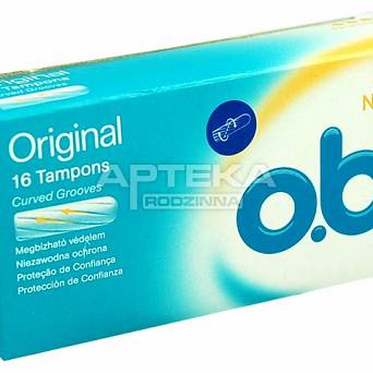 Tampony higieniczne OB normal 16 sztuk