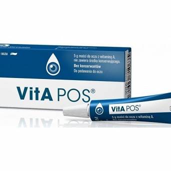 Vita-Pos maść oczna 5 g WITAMINA A RETINOL