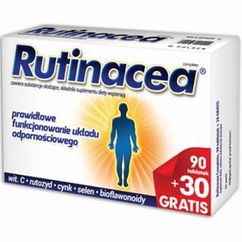 Rutinacea Complete 90 tabletek + 30 gratis