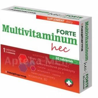 Multivitaminum HEC Forte 30 tabletek