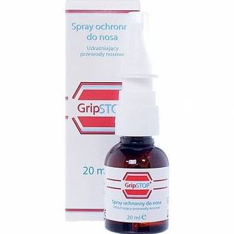 Grip Stop spray do nosa 20 ml ZATOKI DZIECI CIĄŻA