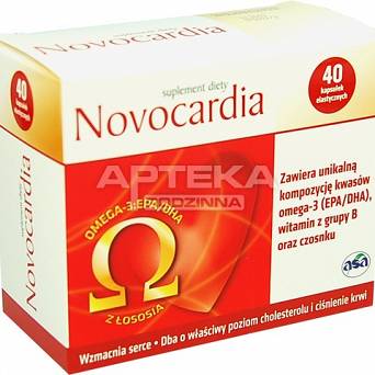 Novocardia 40 kapsułek ZDROWE SERCE