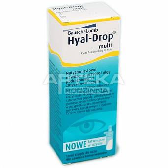 Hyal Drop Multi Krople 10 ml Krople nawilżające do oczu