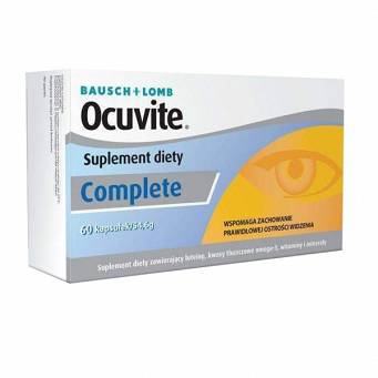 Ocuvite Complete 60 kaps. LUTEINA OMEGA- 3 
