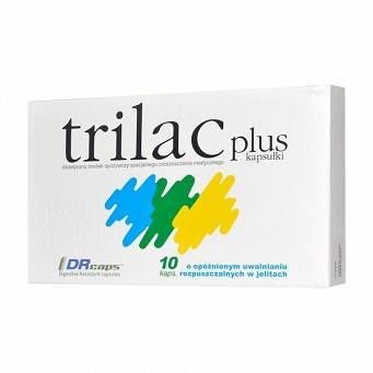 Trilac Plus 10 kapsułek PROBIOTYK
