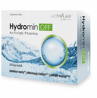 Hydromin OFF 30 kaps. usuwa nadmiar wody