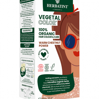 Herbatint Vegetal100% BIO Ciepły Brąz