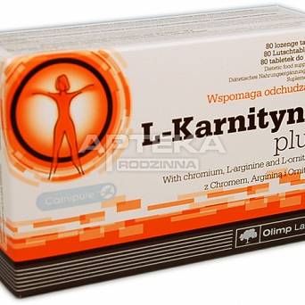 Olimp L-Karnityna Plus 0,3 g  80 tabletek
