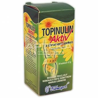Topinulin Active 500 mg 50 tabletek