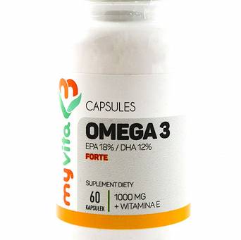 Omega 3 Forte 1000 mg 60 kapsułek MyVita