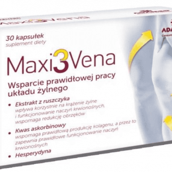 Maxi3Vena 30 kapsułek na krążęnie, na obrzęki 