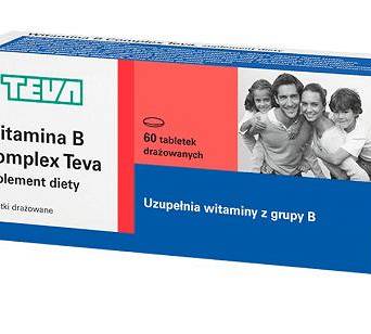 Vit. B Complex TEVA 60 tabletek