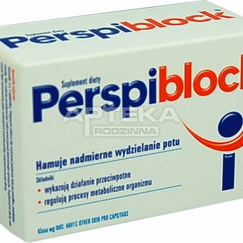 Perspi-Block 60 tabletek NADMIERNA POTLIWOŚĆ