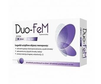 DUO-FeM 28 tabletek + 28 tabletek MENOPAUZA